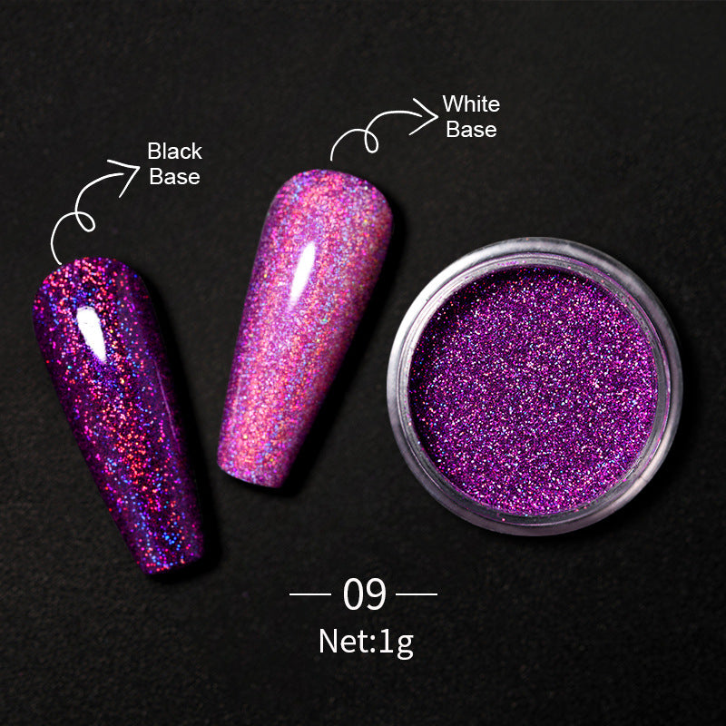 Luminous Nail Glitter Powder