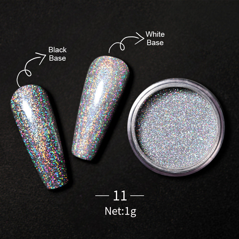 Luminous Nail Glitter Powder