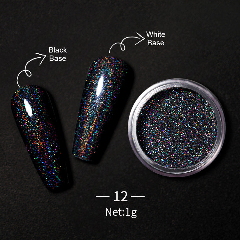 Luminous Nail Glitter Powder