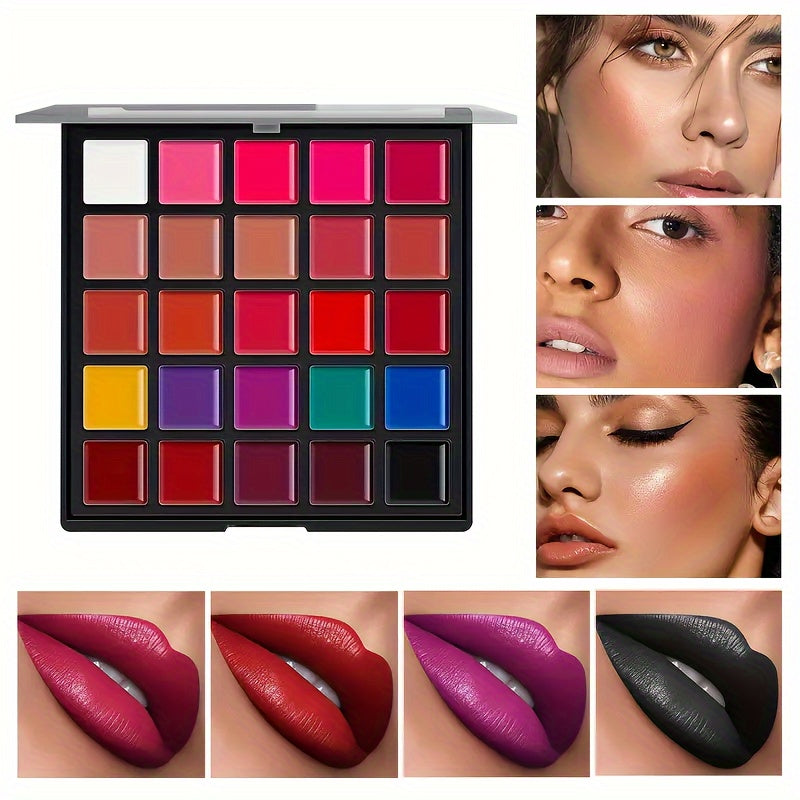 Luxe 25-Color Lipstick Palette