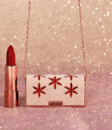 Luxurious Color Fur Chain Lipstick