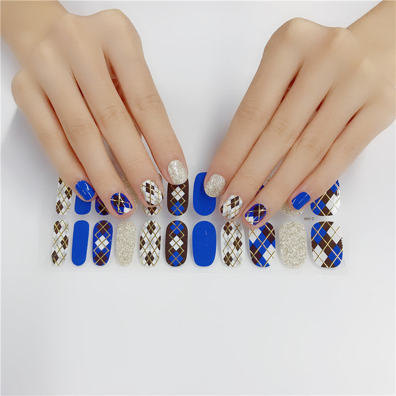 Luxurious Designer Nail Sticker