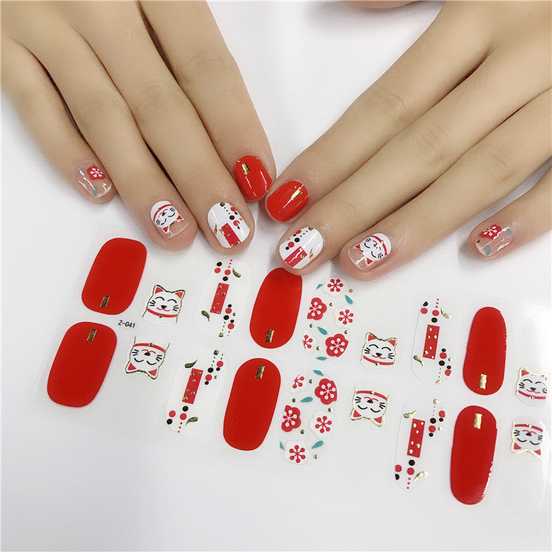Luxurious Designer Nail Sticker