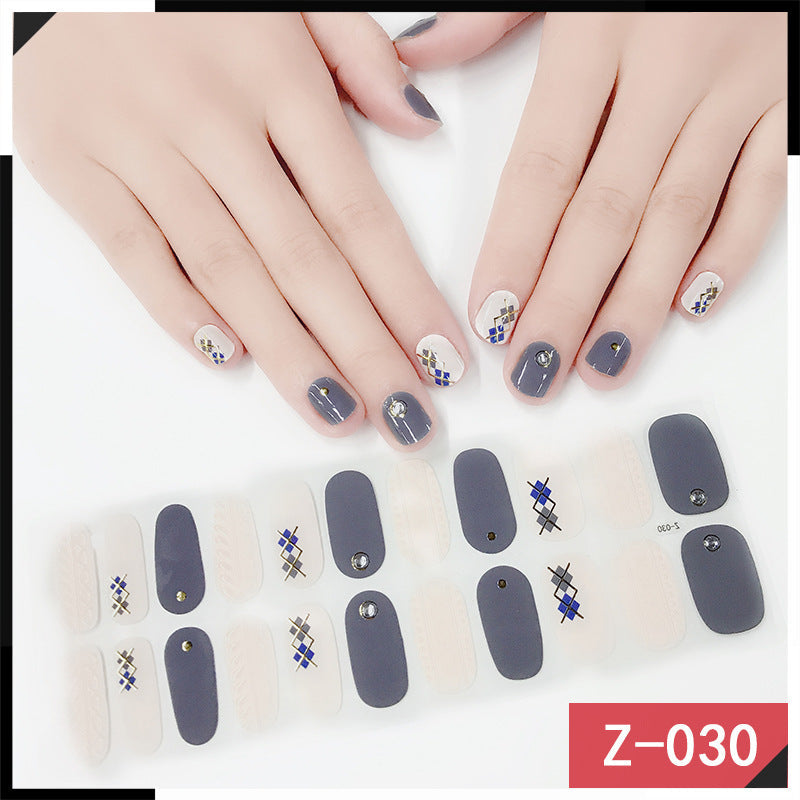 Luxurious Designer Nail Sticker