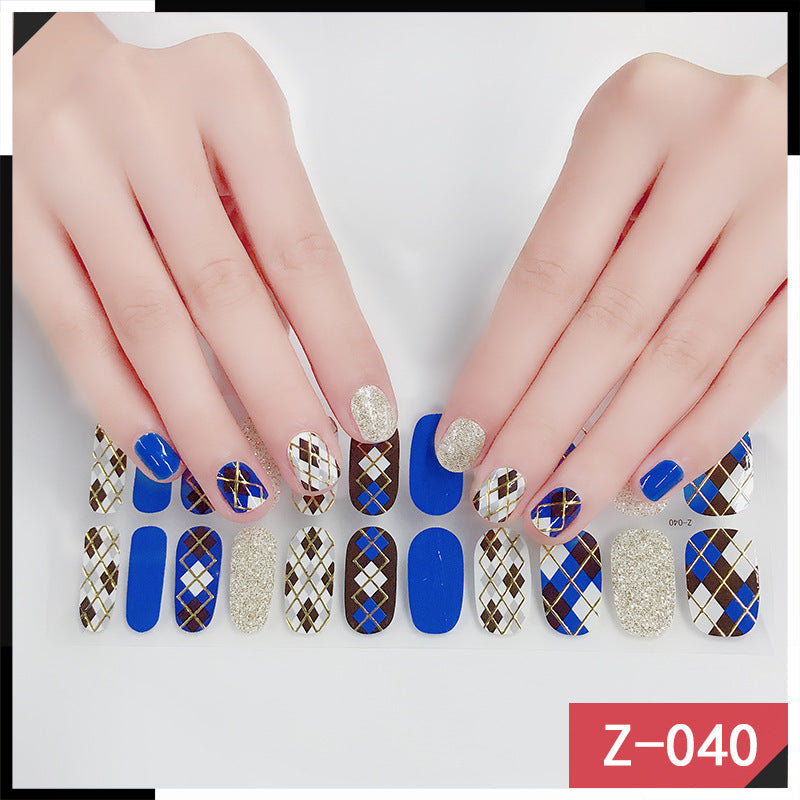 Luxurious Designer Nail Sticker