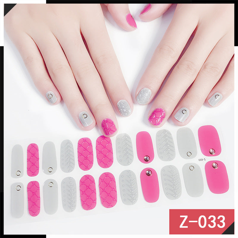 Luxurious Designer Nail Sticker