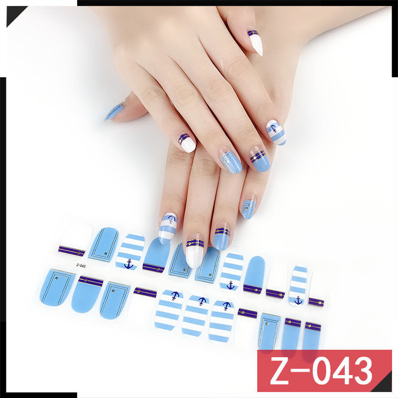 Luxurious Designer Nail Sticker