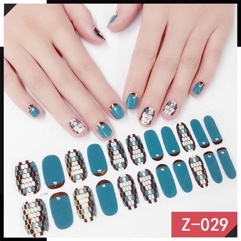 Luxurious Designer Nail Sticker
