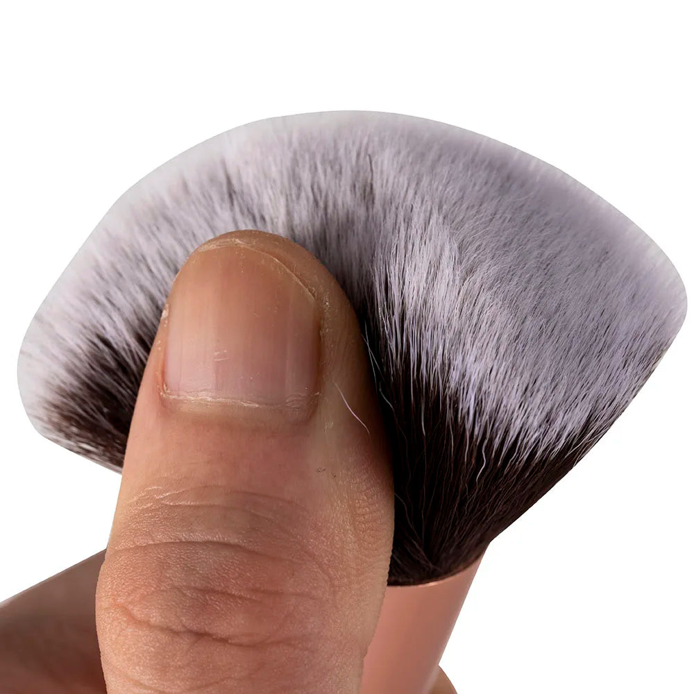 Luxury Champagne Flat Top Foundation Brush