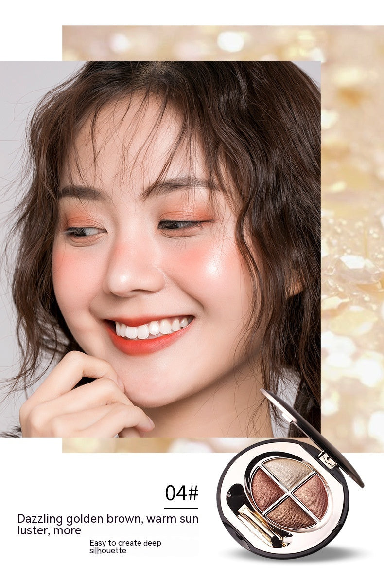 Luxury Gold Shimmer Eyeshadow Palette