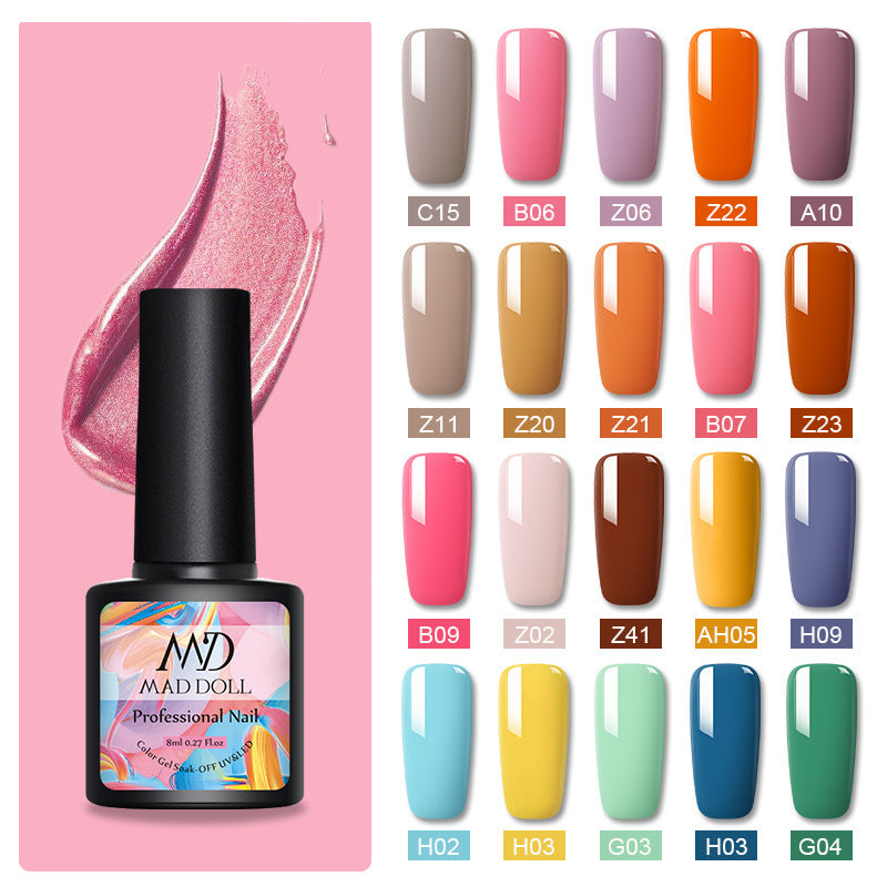 MAD DOL Gelatinous Texture Nail Polish