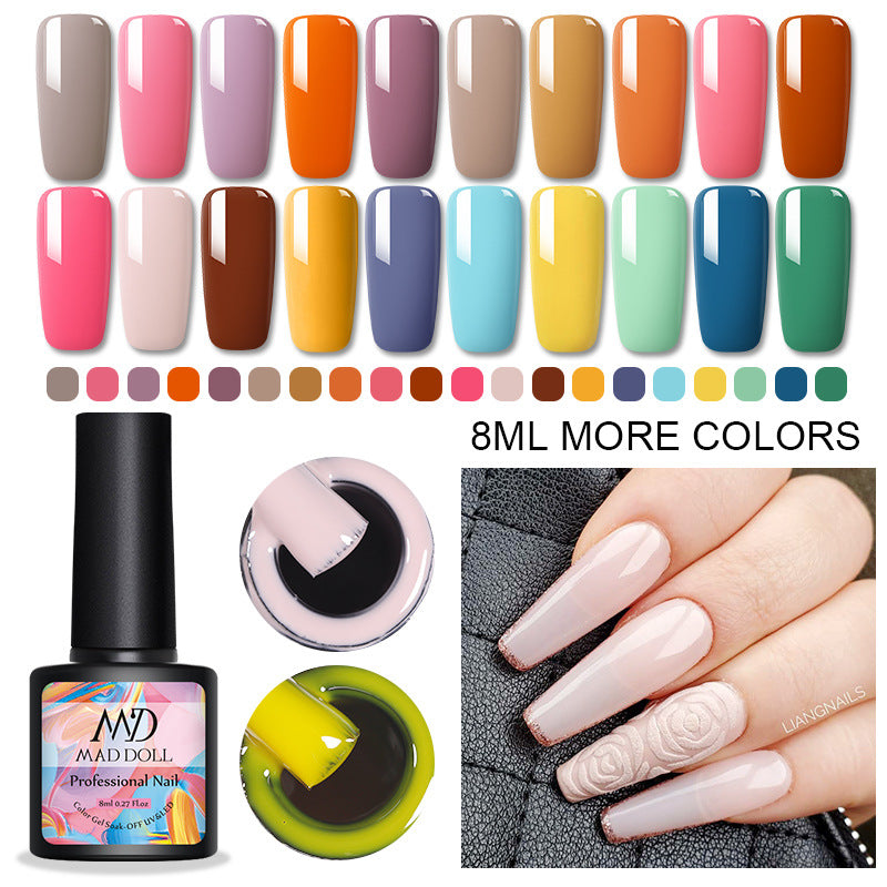 MAD DOL Gelatinous Texture Nail Polish