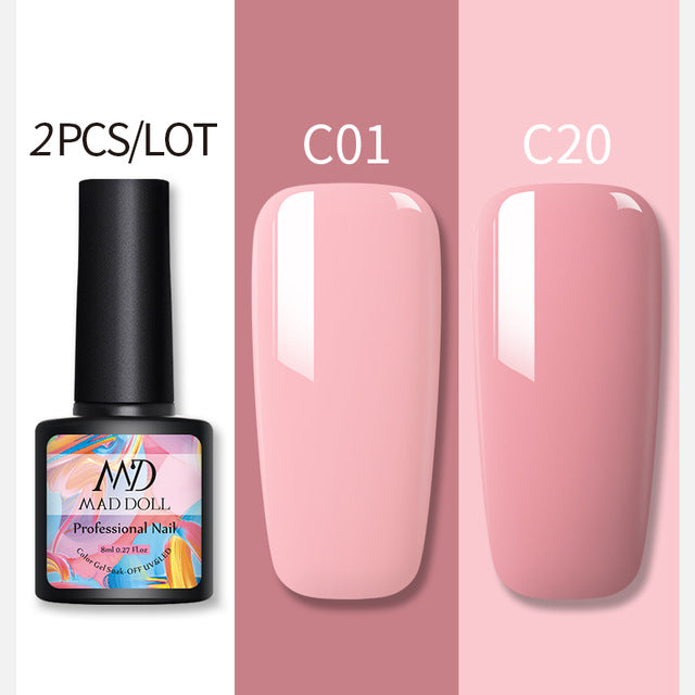 MAD DOL Gelatinous Texture Nail Polish