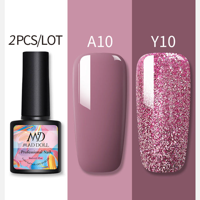 MAD DOL Gelatinous Texture Nail Polish