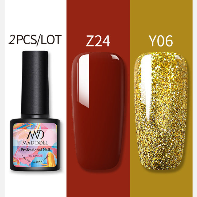 MAD DOL Gelatinous Texture Nail Polish