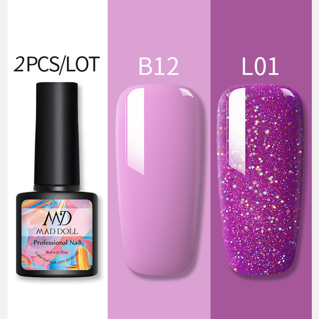 MAD DOL Gelatinous Texture Nail Polish