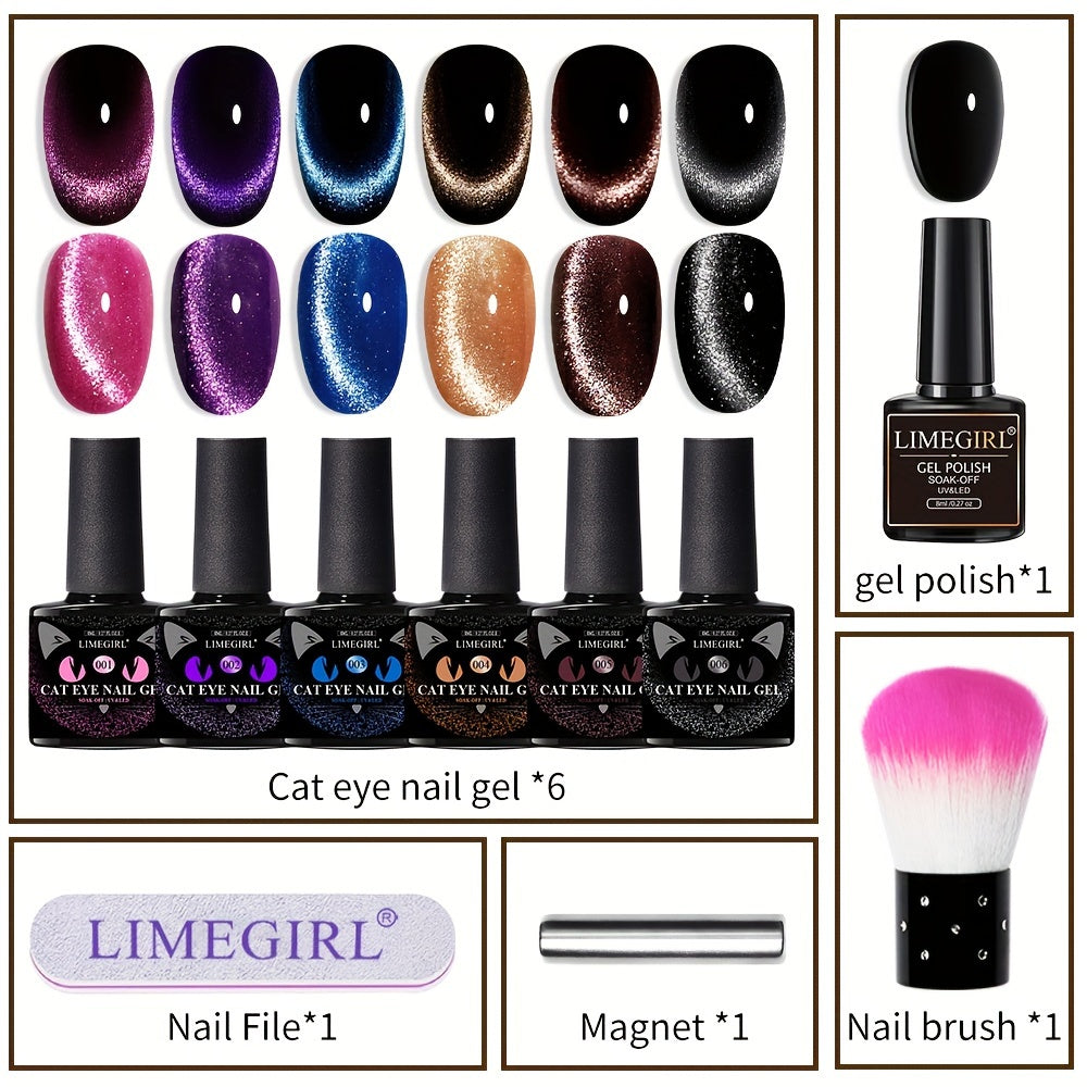 Magnetic Gel Nail Polish Set