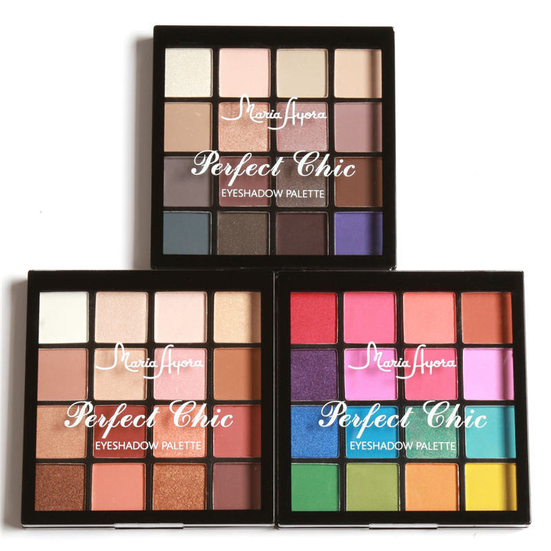 Maria Ayora 16-Color Eye Shadow Palette