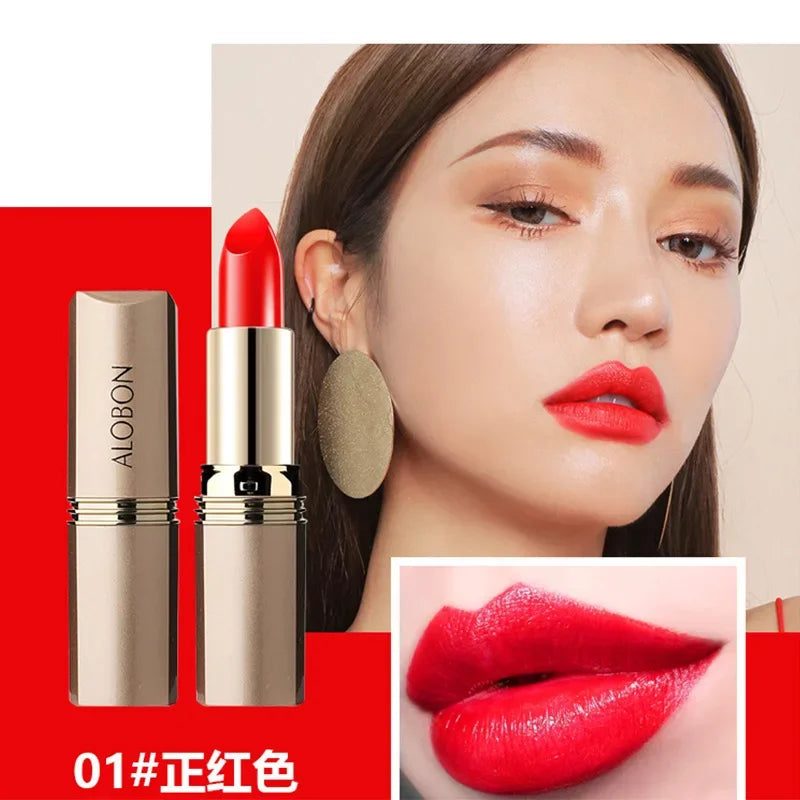 Matte Lipstick 24 Hour Long Lasting Waterproof Velvet Lipstick
