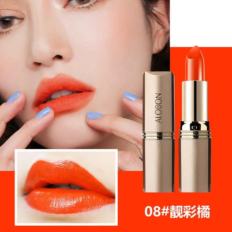 Matte Lipstick 24 Hour Long Lasting Waterproof Velvet Lipstick