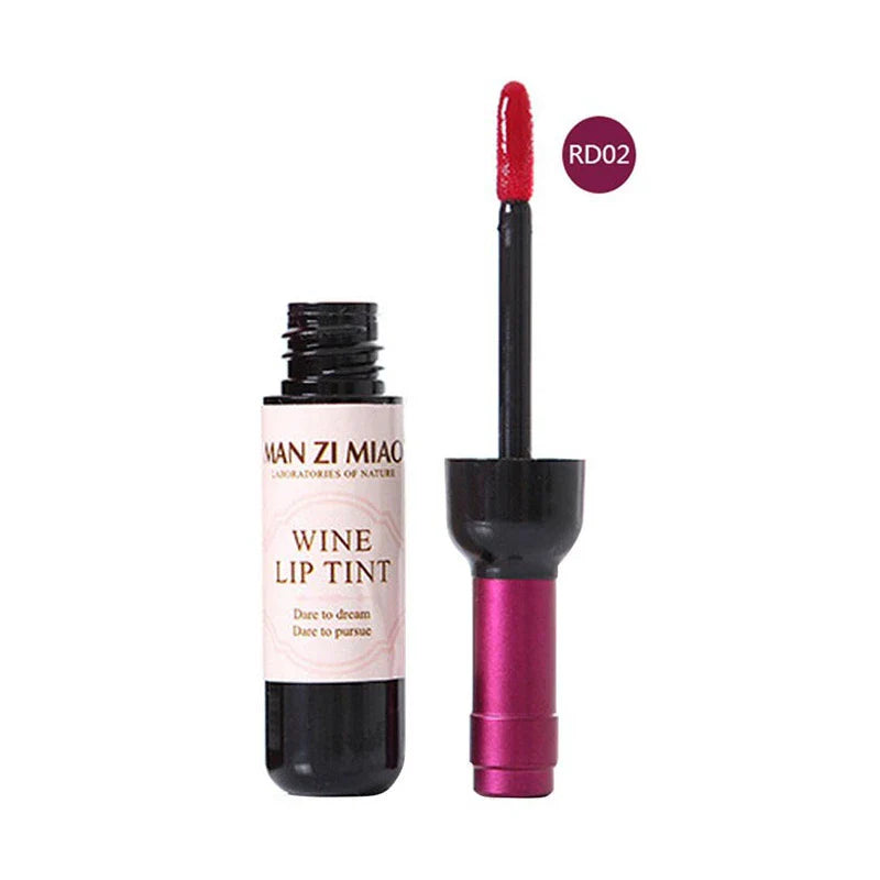 Matte Liquid Lipstick Red Wine Bottle Shaped Lip Gloss