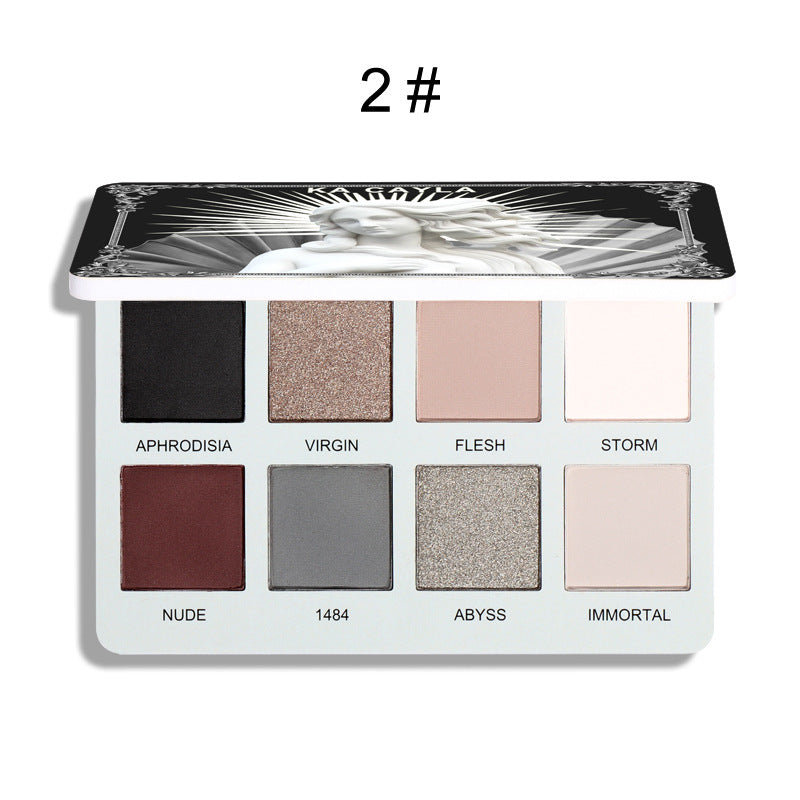 Matte Pearl Glitter Eyeshadow Palette