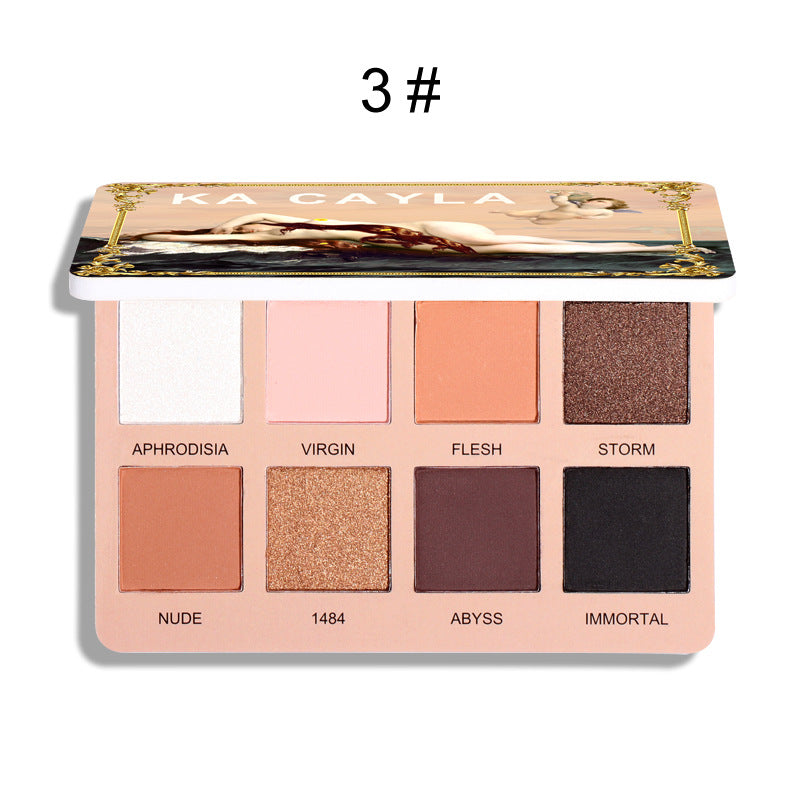 Matte Pearl Glitter Eyeshadow Palette