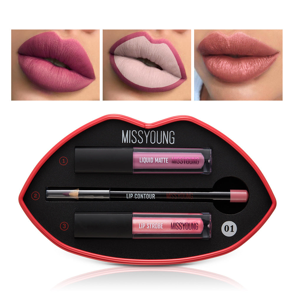 Matte Pearl Gloss Lipstick Pen