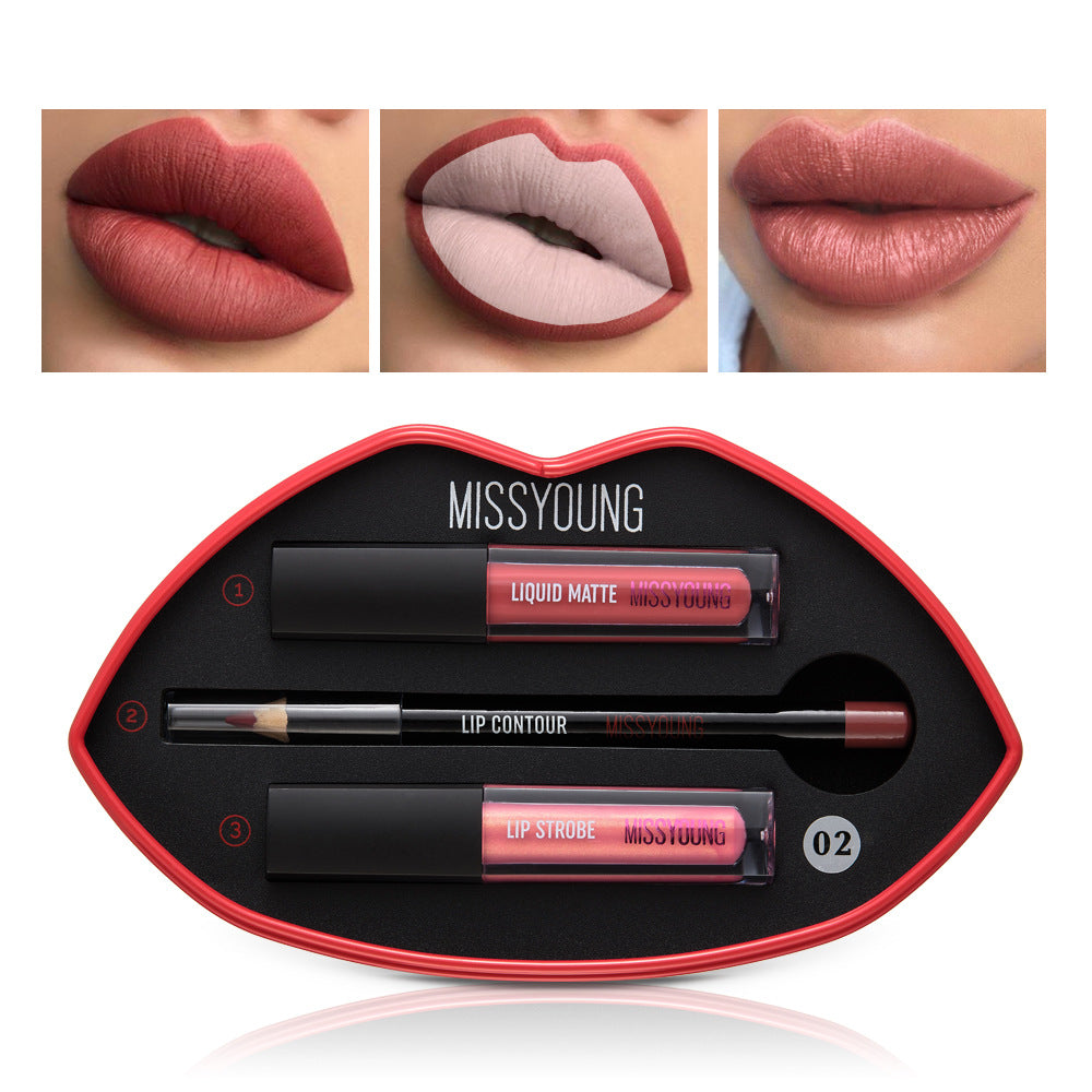 Matte Pearl Gloss Lipstick Pen