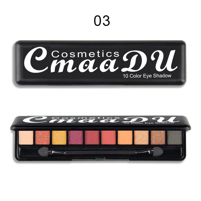 Matte Pearlescent Eyeshadow Palette