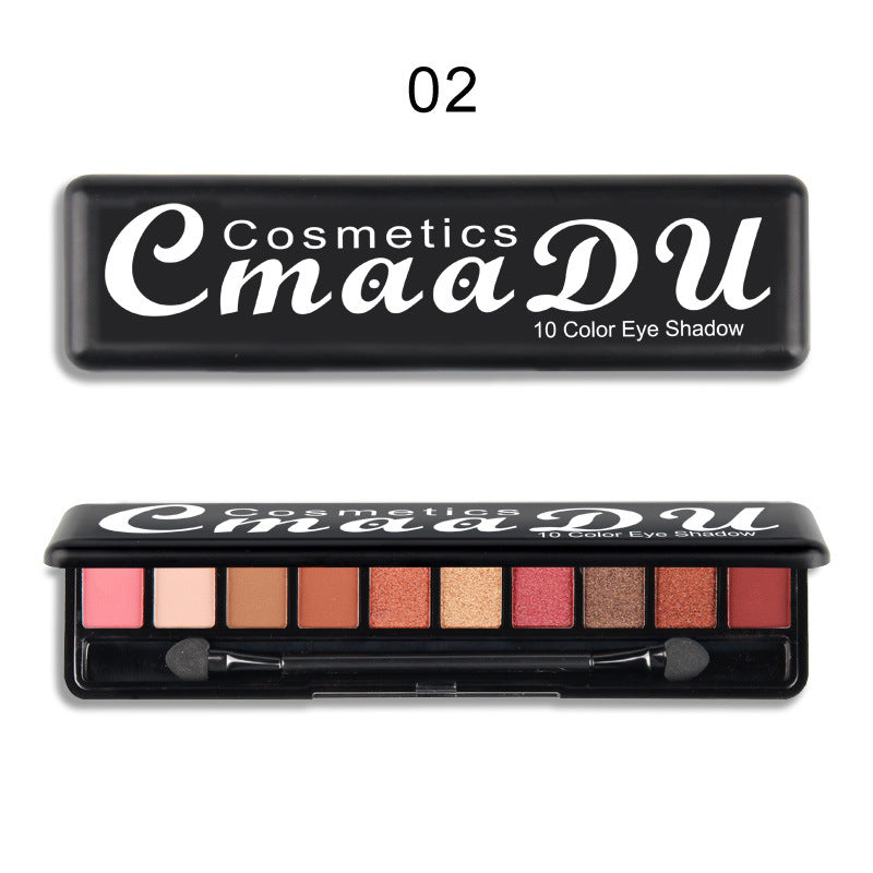Matte Pearlescent Eyeshadow Palette