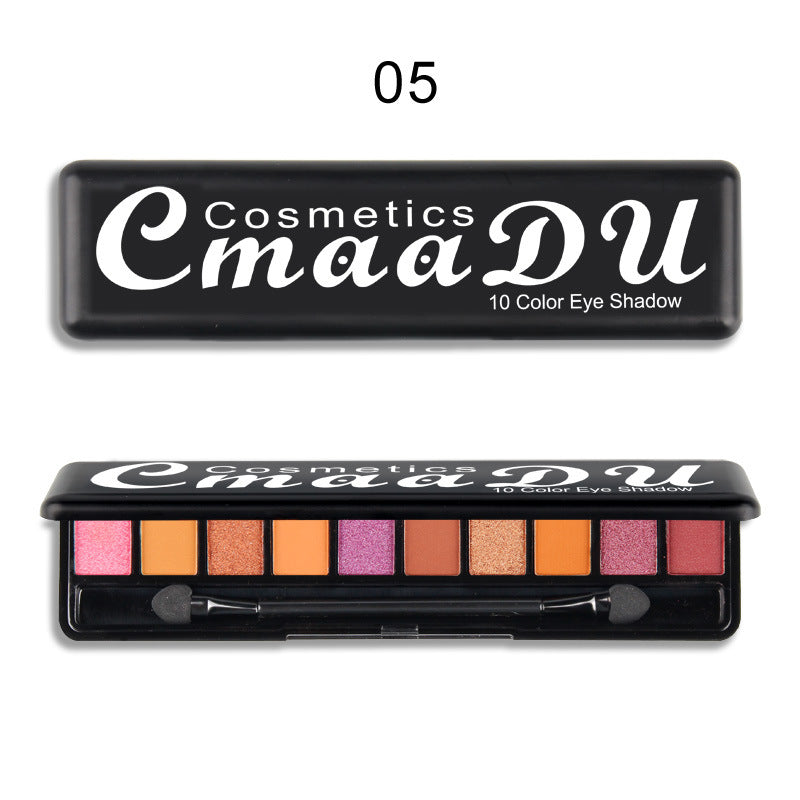 Matte Pearlescent Eyeshadow Palette