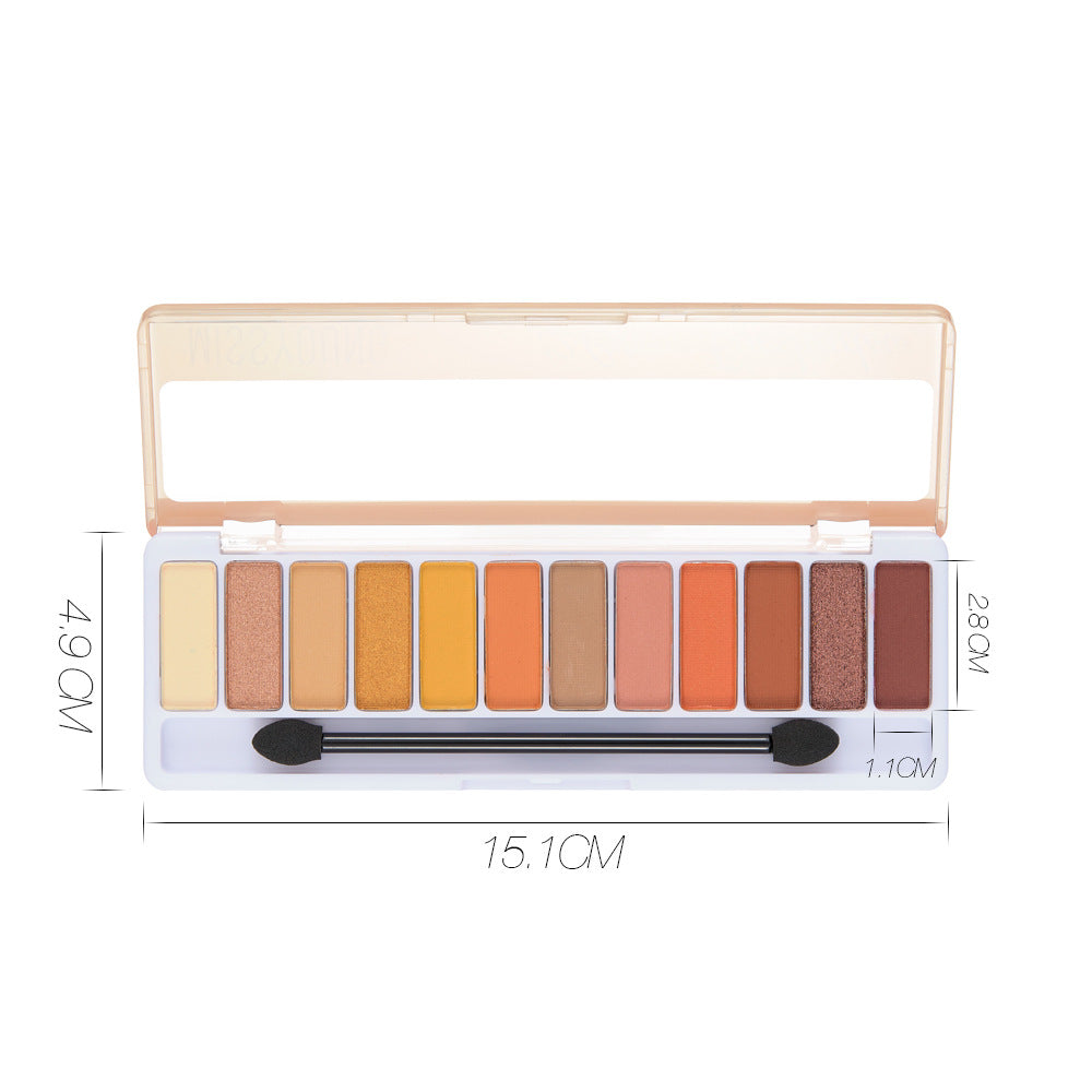 Matte Pearlescent Eyeshadow Palette