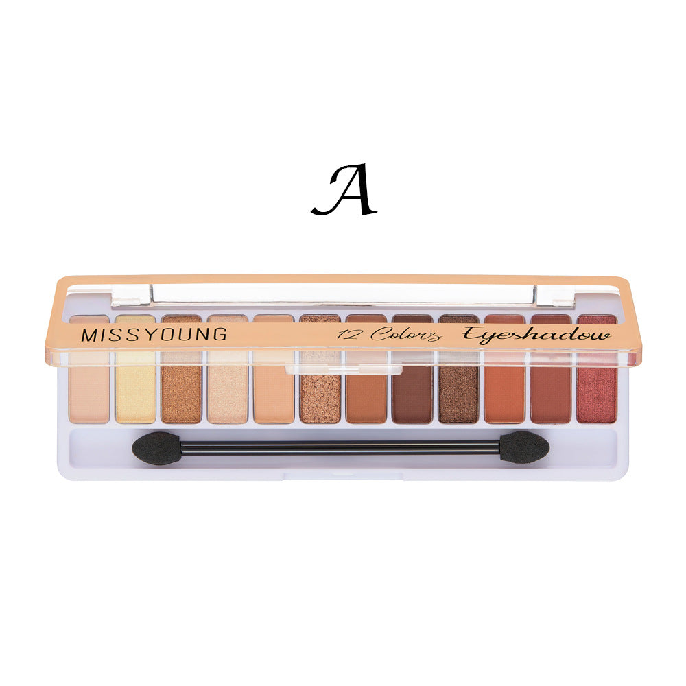 Matte Pearlescent Eyeshadow Palette