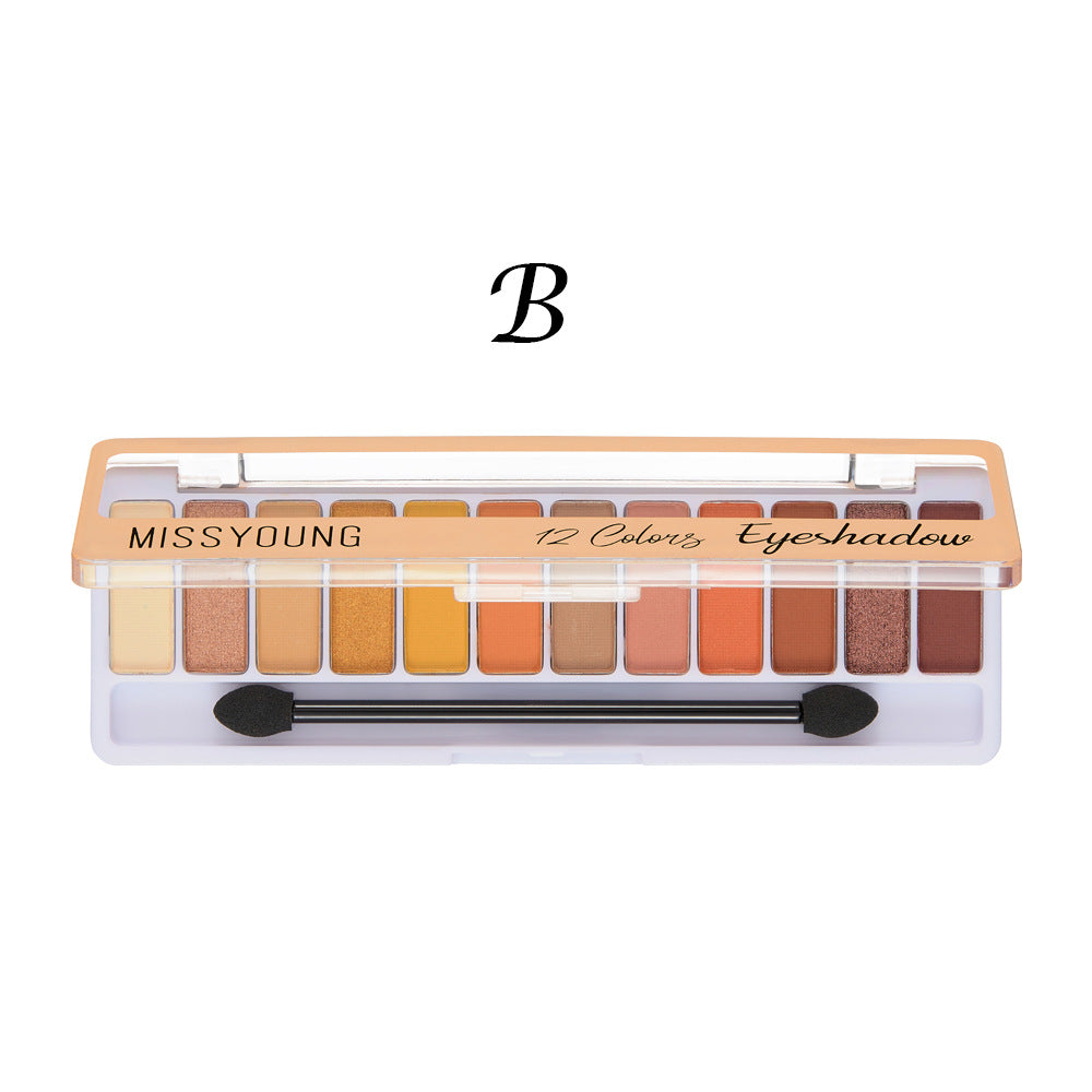 Matte Pearlescent Eyeshadow Palette
