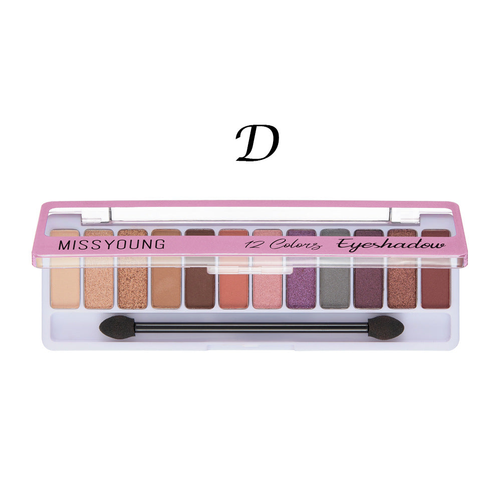 Matte Pearlescent Eyeshadow Palette