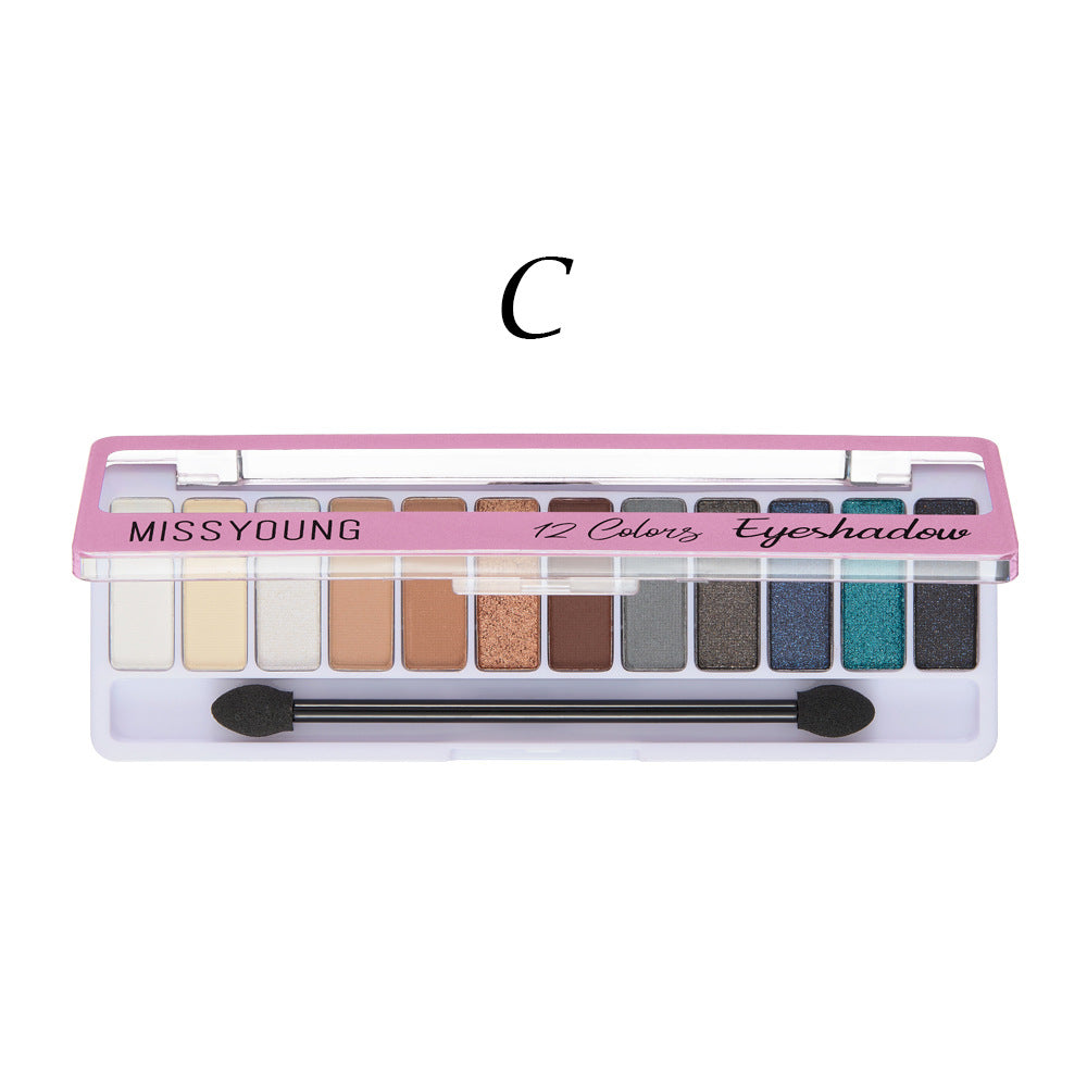 Matte Pearlescent Eyeshadow Palette