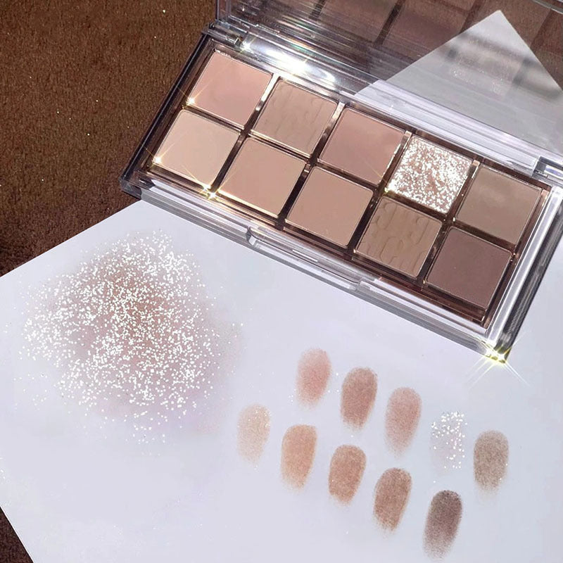 Matte Ten Color Eyeshadow Palette