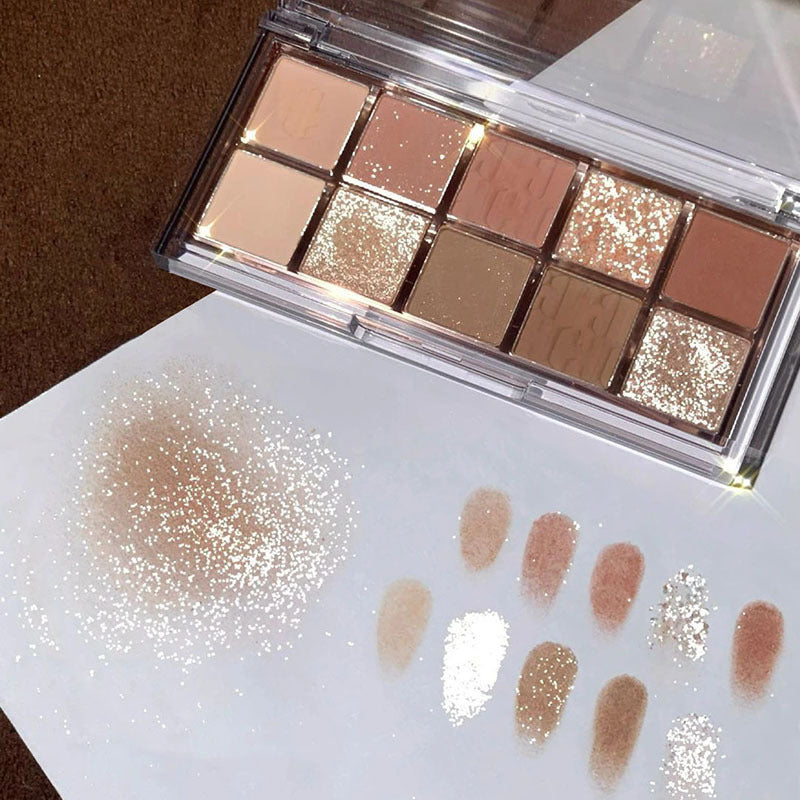 Matte Ten Color Eyeshadow Palette