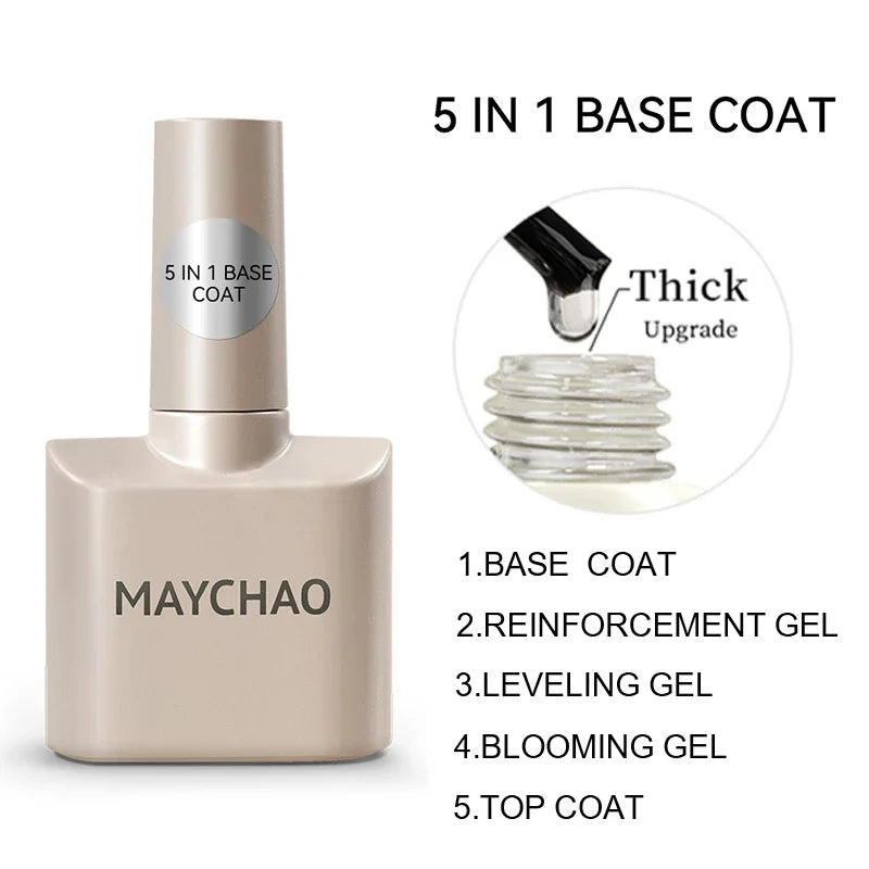 Maychao 12ml Cat Eye Gel Nail Polish Rainbow Effect