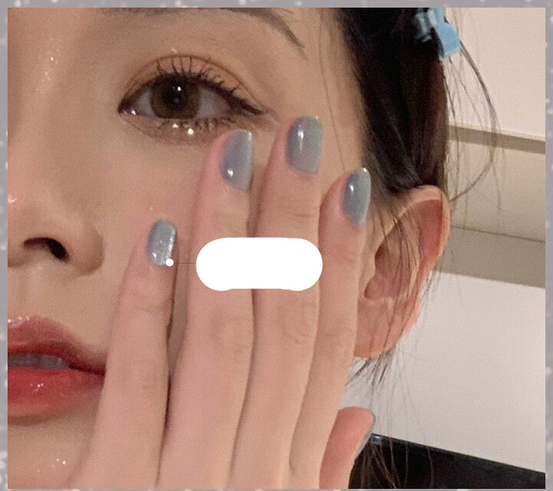 Milk Tea Crystal Cat Eye Nail Polish