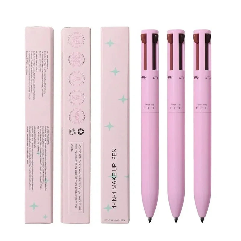 Multi-Effect 4 In 1 Eyeliner Eyebrow Pencil