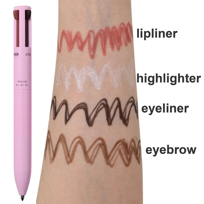 Multi-Effect 4 In 1 Eyeliner Eyebrow Pencil