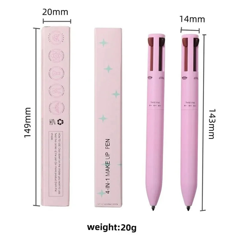 Multi-Effect 4 In 1 Eyeliner Eyebrow Pencil
