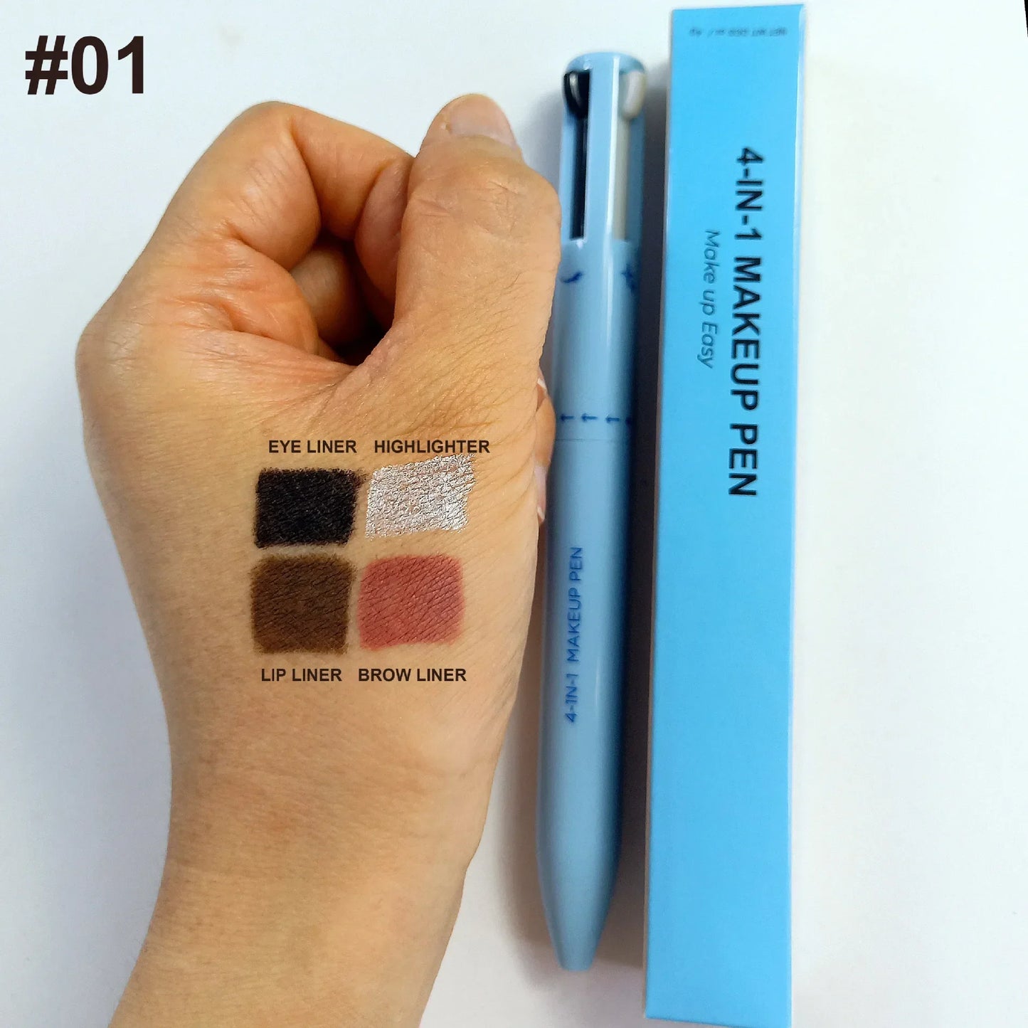 Multi-Effect 4 In 1 Eyeliner Eyebrow Pencil