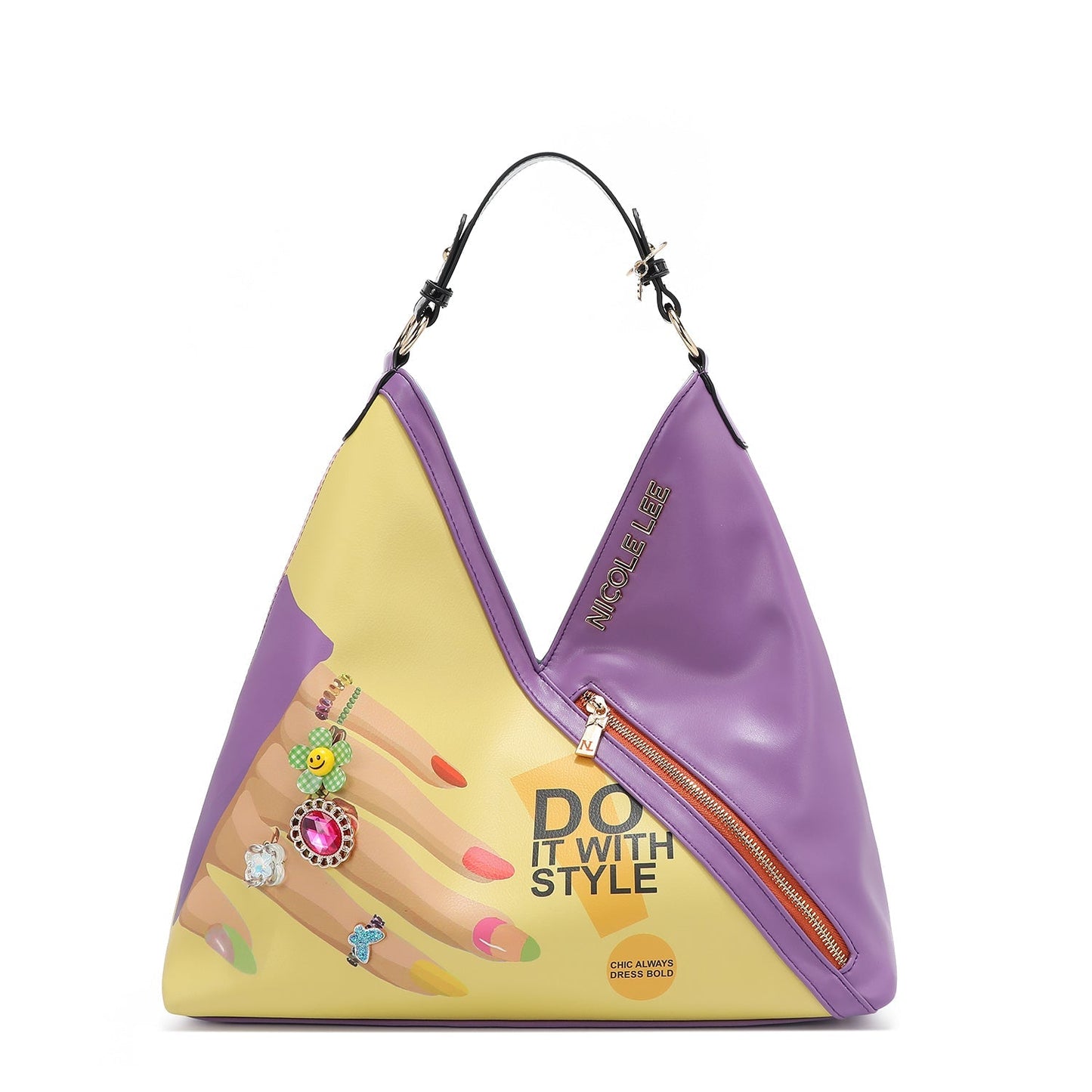 BOLSO HOBO (NAIL POLISH)