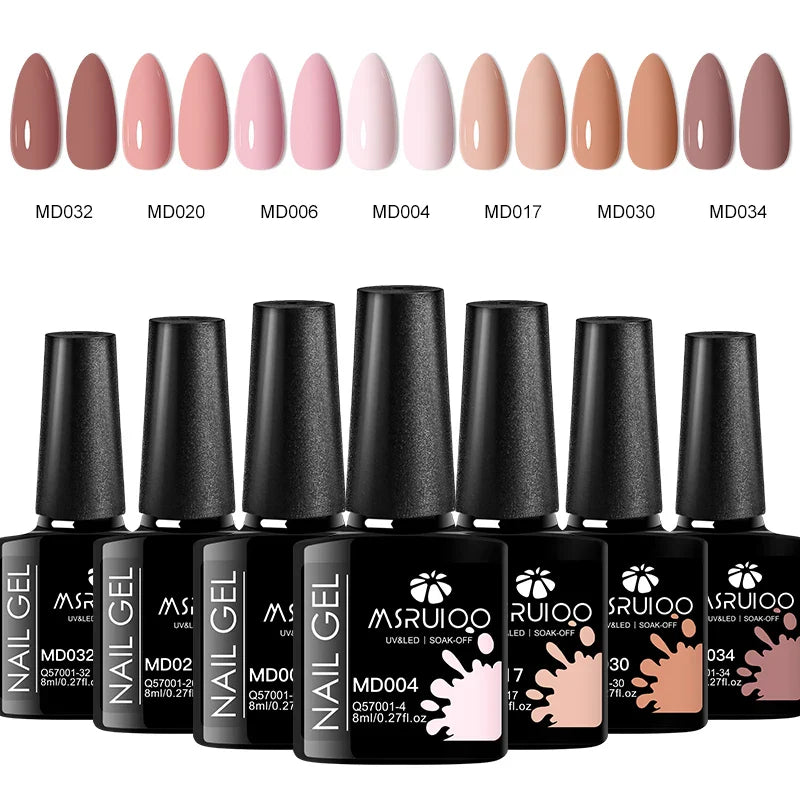 Nail Art Masterpiece Kit 7-Piece Gel Polish Set
