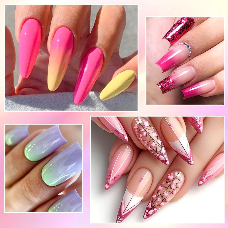 Nail Art Masterpiece Kit 7-Piece Gel Polish Set