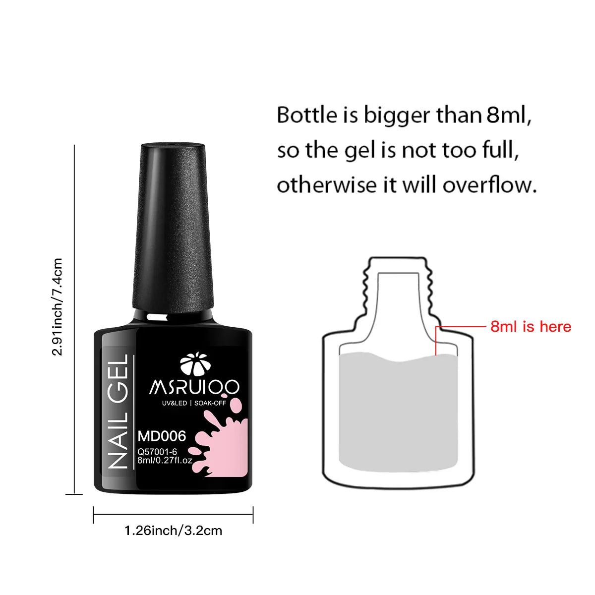 Nail Art Masterpiece Kit 7-Piece Gel Polish Set