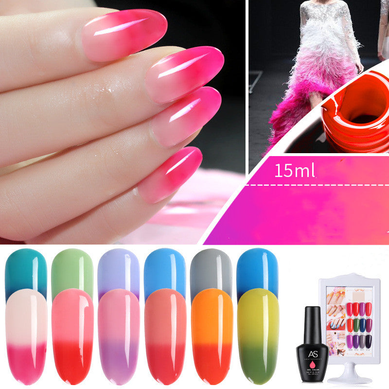 Nail Polish Color-Changing Waterproof